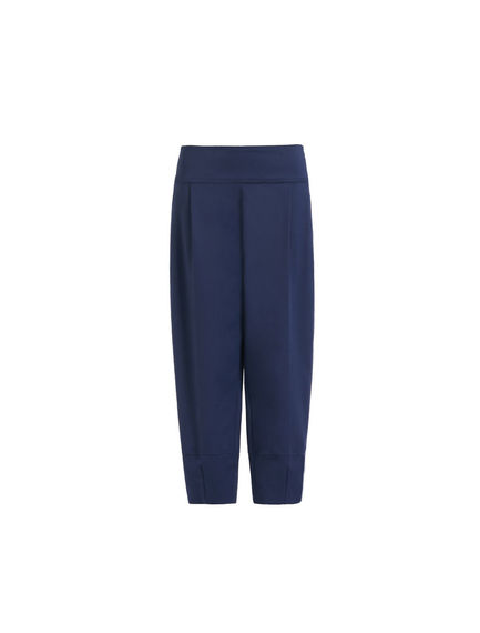 Cuffed Carrot Leg Trousers