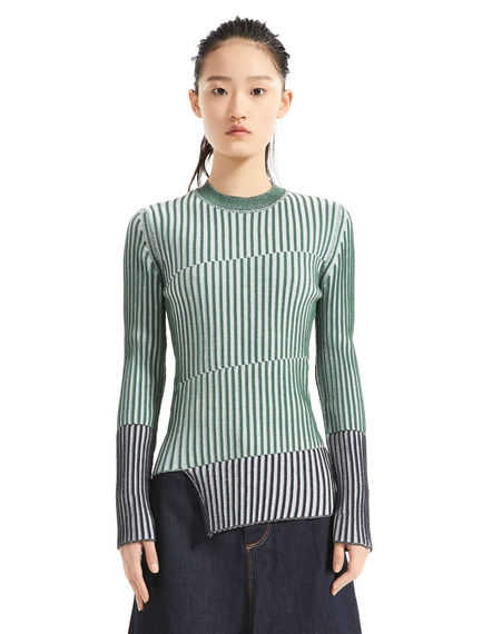 Graphic Knit Sweater