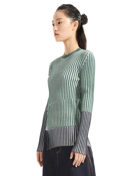 Graphic Knit Sweater