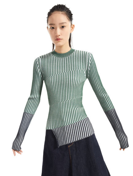 Graphic Knit Sweater