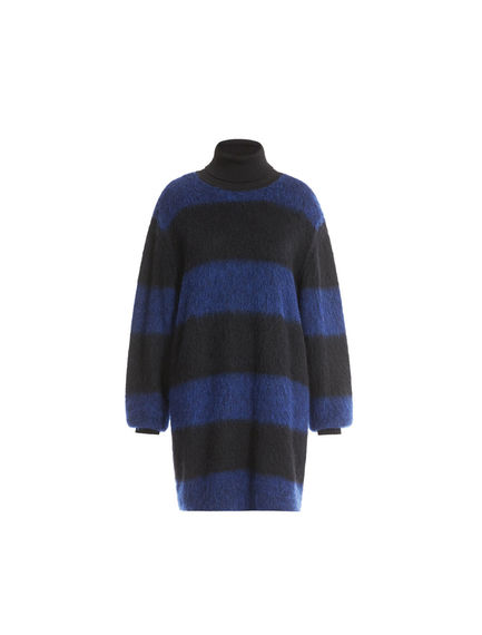 Maxi Stripe Mohair Sweater Dress