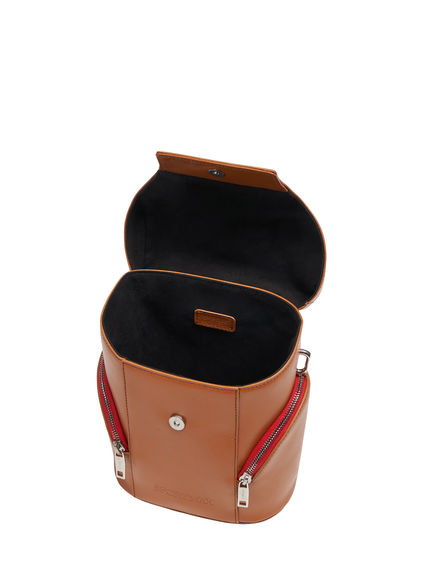 Borsa a bauletto in nappa