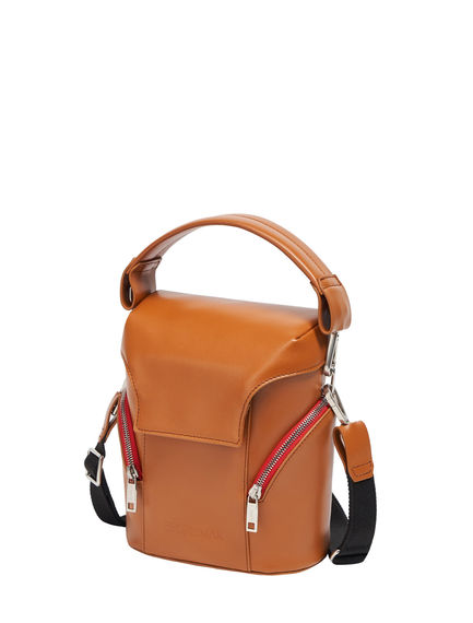 Borsa a bauletto in nappa