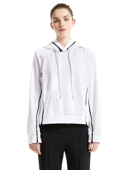 Jersey Double Hooded Sweatshirt