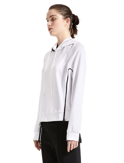 Jersey Double Hooded Sweatshirt