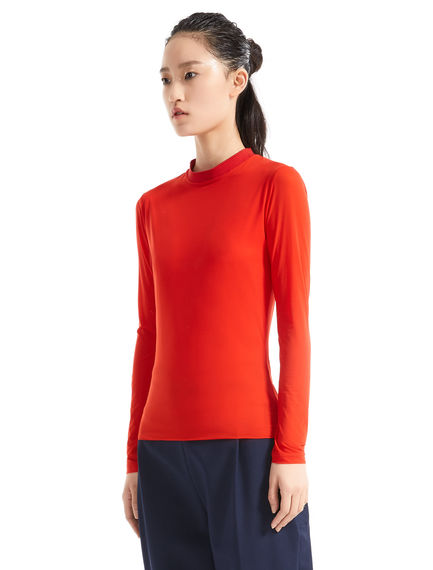 Fitted Cotton Jersey Top