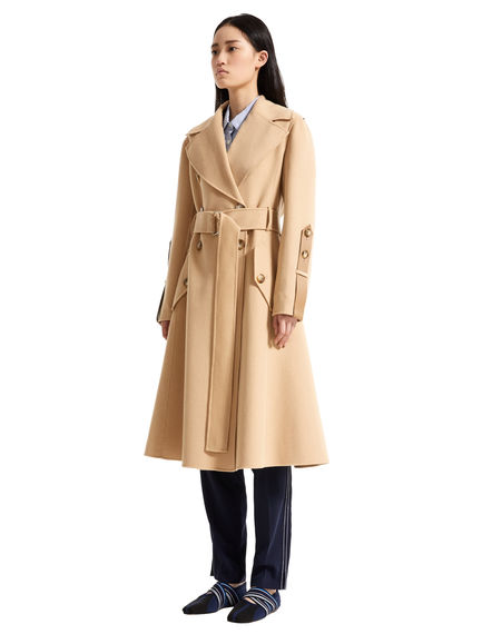 Cappotto in doppio di lana