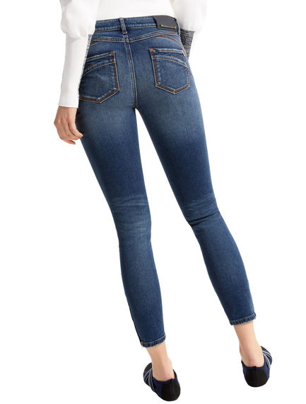 Zip-ankle Super Skinny Jeans