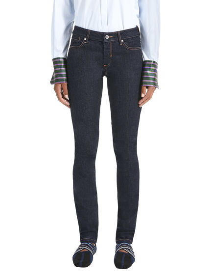 Jeans skinny effetto sandblast