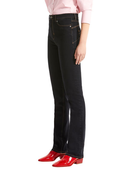 Black Straight Fit Jeans