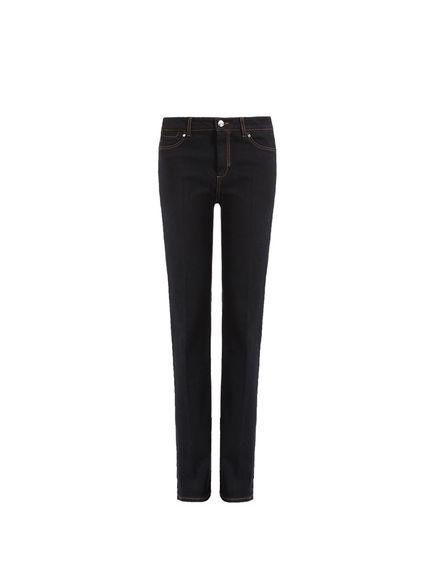Black Straight Fit Jeans