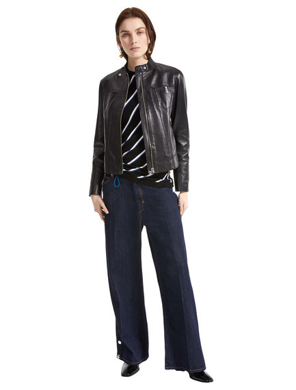 Nappa Leather Motorcycle Jacket