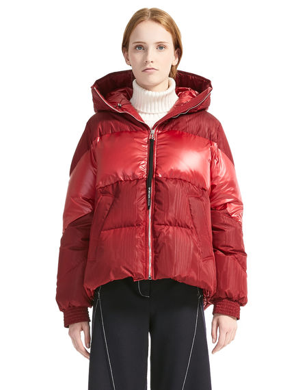 Bi-texture Transforming Down-filled Jacket