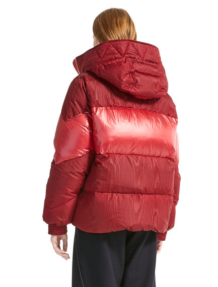 Bi-texture Transforming Down-filled Jacket