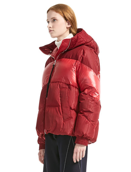 Bi-texture Transforming Down-filled Jacket