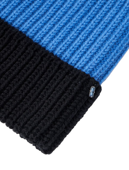 Cappello a costa inglese bicolour
