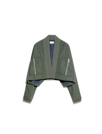 Giacca dal design rovesciato