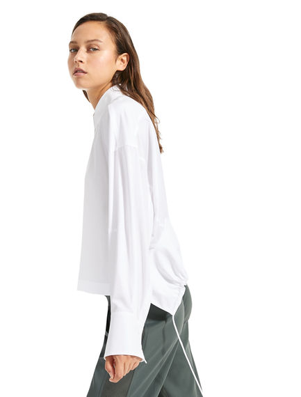 Camicia con coulisse sul retro