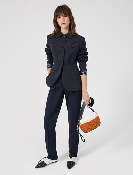 Pantaloni in viscosa stretch