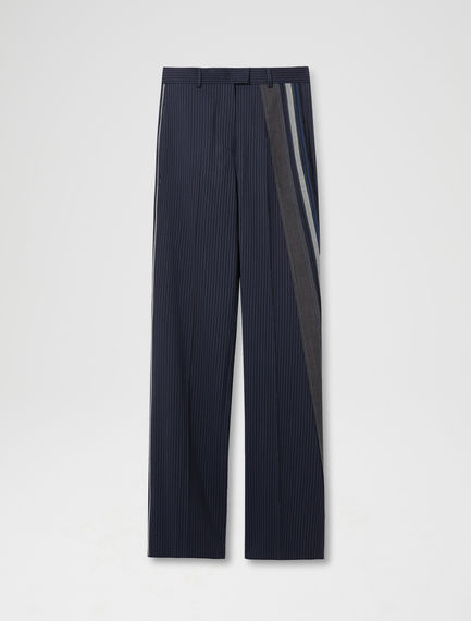Pantalone con banda asimmetrica