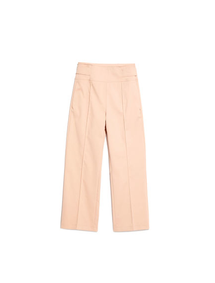 Pantaloni cropped con baschina