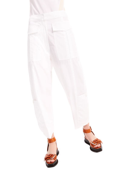 Pantaloni cargo cropped