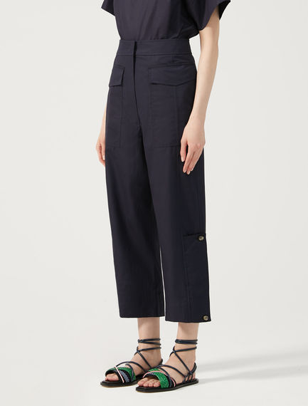 Pantaloni cargo cropped