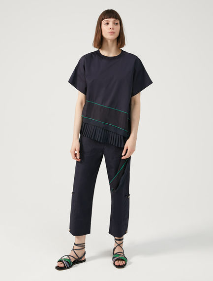 Pantaloni cargo cropped