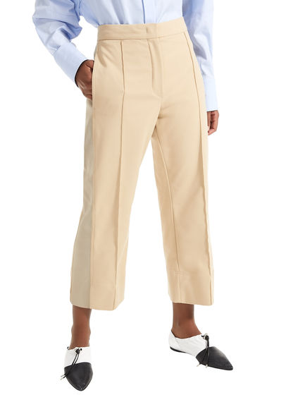 Pantaloni sartoriali cropped