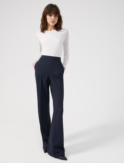 Pantaloni sartoriali in viscosa