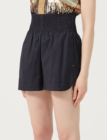 Short sartoriale in lana
