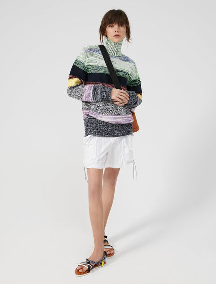 Maglia a righe multicolour