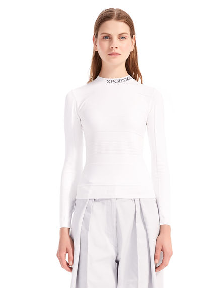 Maglia con righe 3D