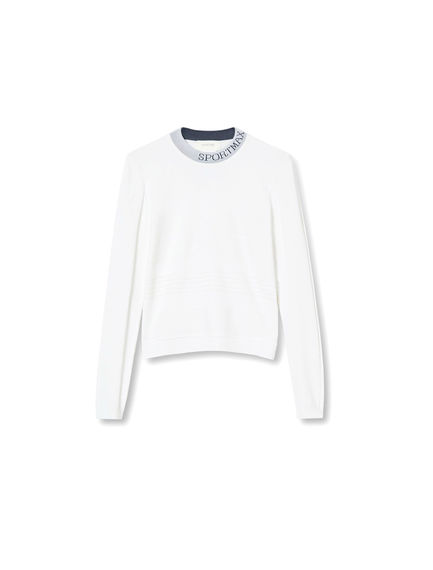 Maglia con righe 3D