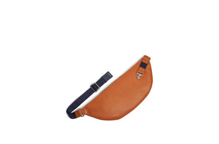 Belt bag in nappa trapuntata