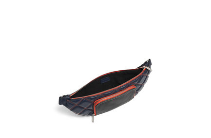 Belt bag in nappa trapuntata