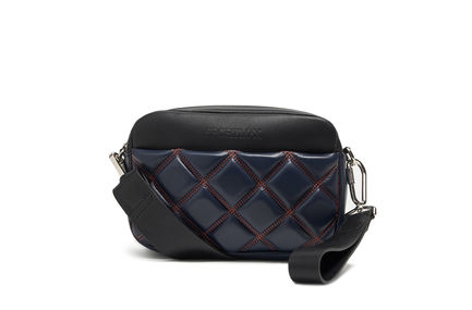 Pochette in nappa trapuntata