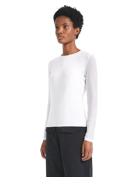T-shirt leggera a maniche lunghe
