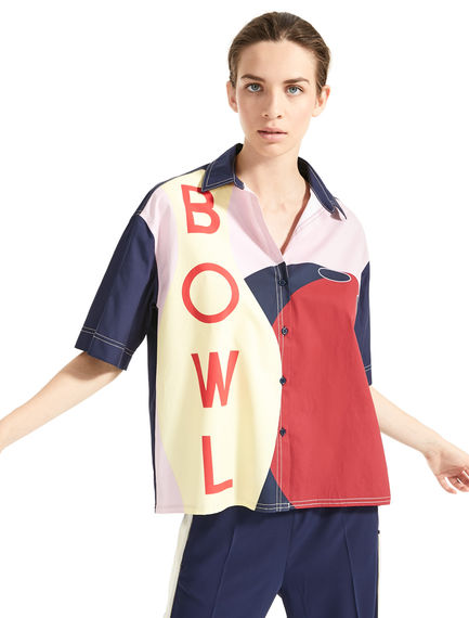 Camicia in stile bowling
