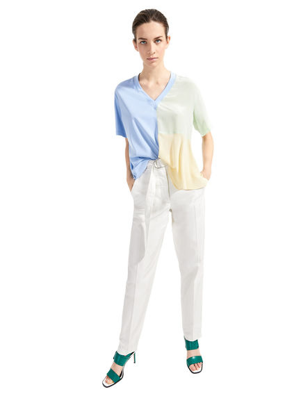 Pantaloni carrot-fit