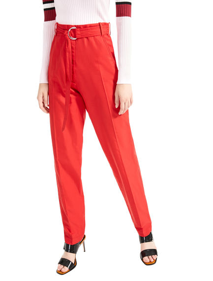 Pantaloni carrot-fit