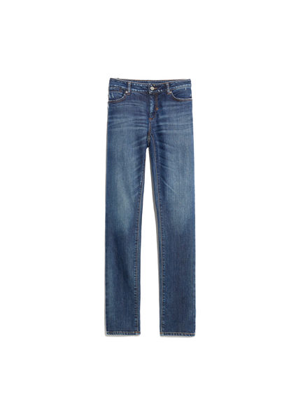 Jeans skinny con dettagli destroyed