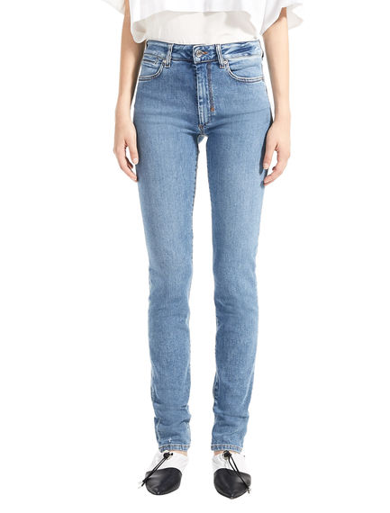 Jeans skinny con lavaggio medio