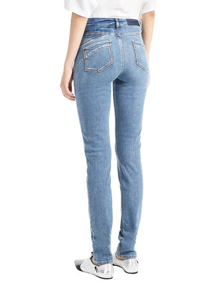 Jeans skinny con lavaggio medio