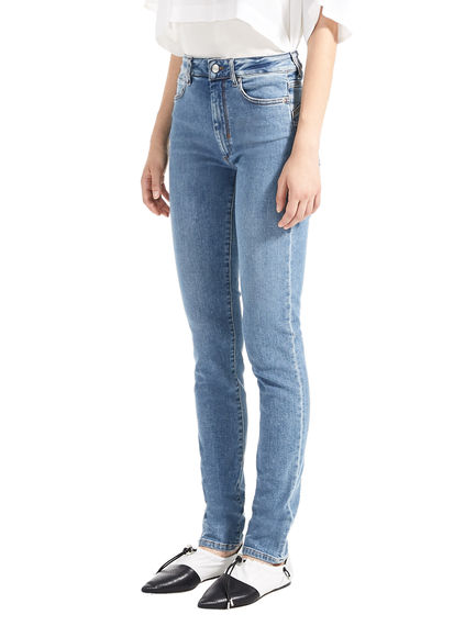 Jeans skinny con lavaggio medio