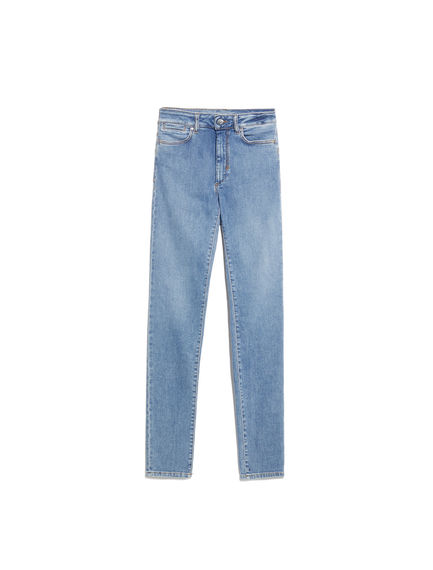 Jeans skinny con lavaggio medio