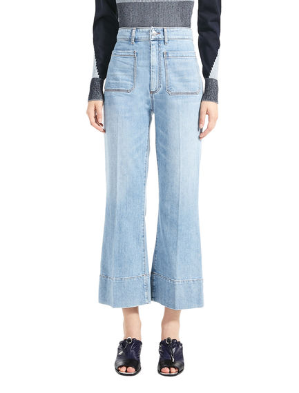 Jeans vintage dalla linea flare