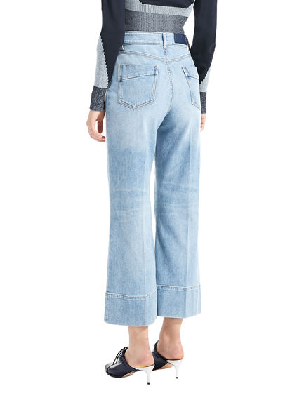 Jeans vintage dalla linea flare