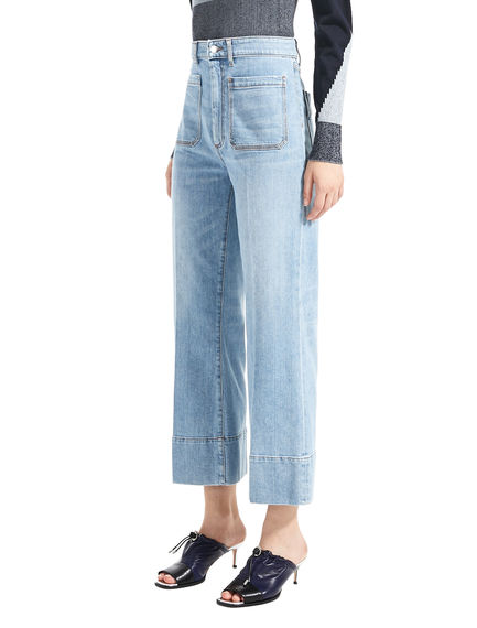 Jeans vintage dalla linea flare