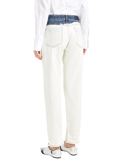 Jeans boyfriend sbiancati